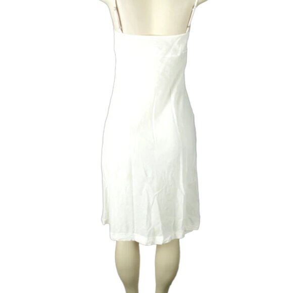 DOSA Knee-Length Silk Slip Dress - Picture 3 of 4
